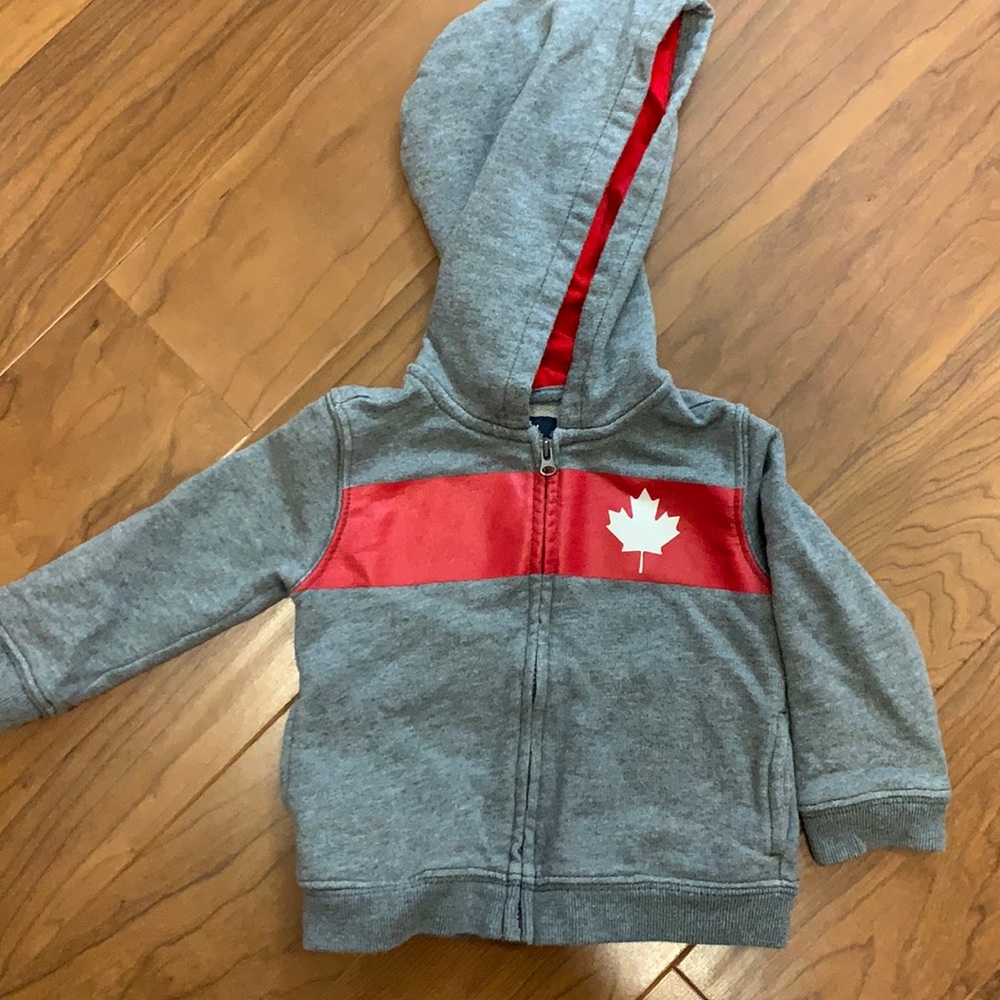 Canada zip up hoodie